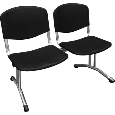 Секция двухместная М120-02, пластиковые многоместные секции