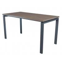 Стол NT 140x70 темный орех/антрацит Стол NT 140x70 темный орех/антрацит
