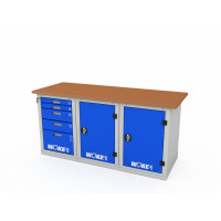 Верстак трехтумбовый WOKER PRO 3511.F30.1800 Верстак трехтумбовый WOKER PRO 3511.F30.1800